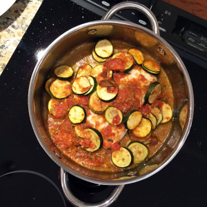 Zucchini Cooking for the Parrotfish